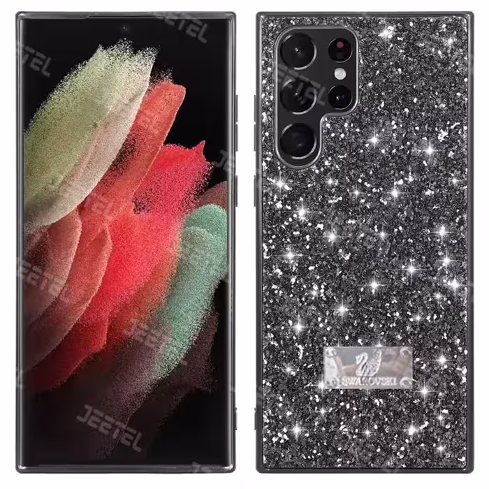 قاب سواروسکی دخترانه Samsung Galaxy S23 Ultra 5G مدل سنگی