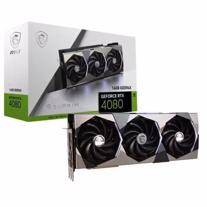 کارت گرافیک ام اس آی MSI GeForce RTX 4080 SUPRIM 16GB