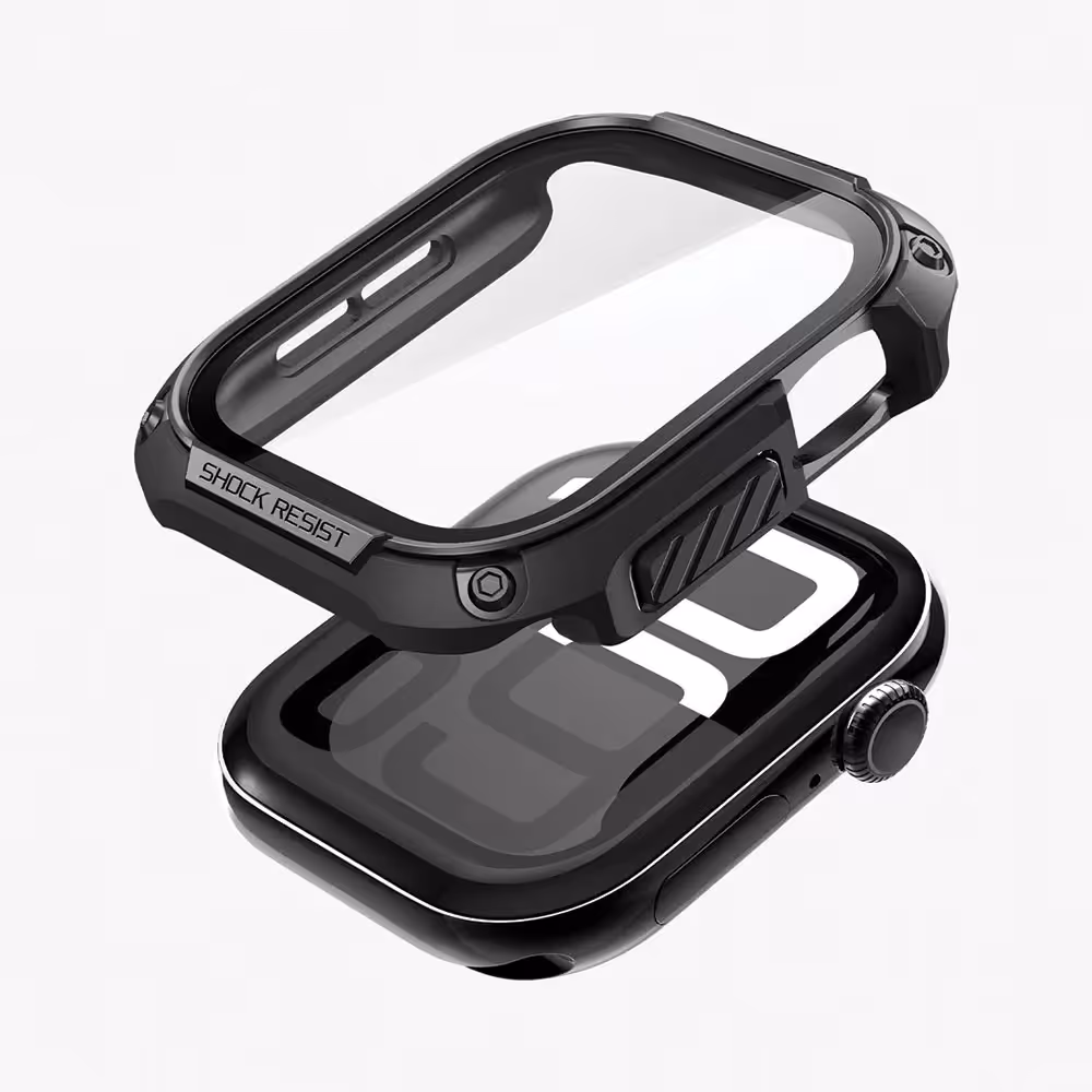 ارسال فوری   ارسال رایگان  گارد اسپیگن مدل Tough Armor برای اپل واچ 10 (46mm)