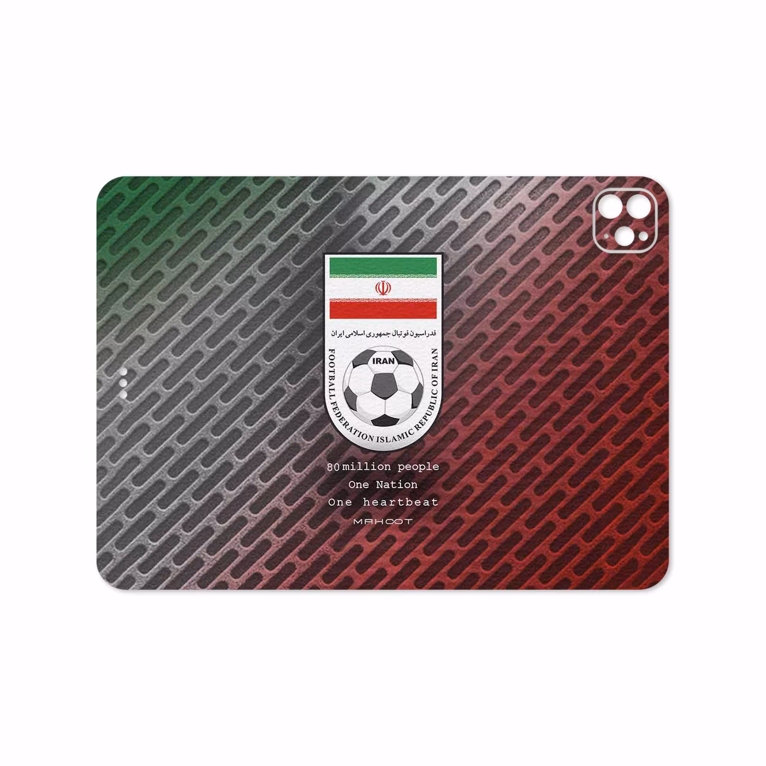 برچسب پوششی ماهوت مدل Iran-National-Football-Team مناسب برای تبلت اپل iPad Pro 11 (GEN 2) 2020 A2228
