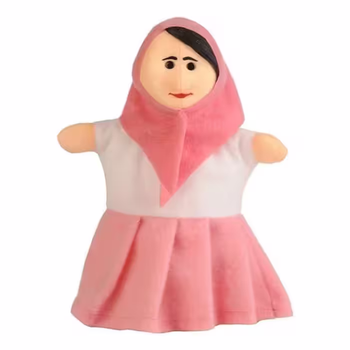 عروسک نمایشی مدل پدر و مادر مجموعه 2 عددی