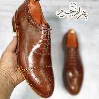 کفش مردانه مجلسی چرم طبیعی دست دوز مدل ماتادور