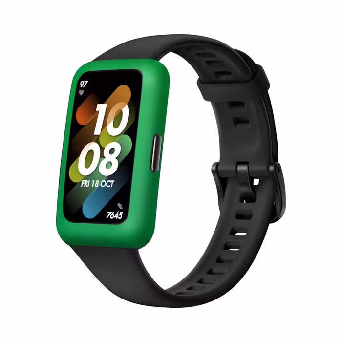 برچسب ماهوت طرح Matte-Green مناسب برای ساعت هوشمند هوآوی Band 7 | کالا برتری