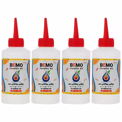 پارافین بمو مدل B100 حجم 80 میلی لیتر بسته 4 عددی