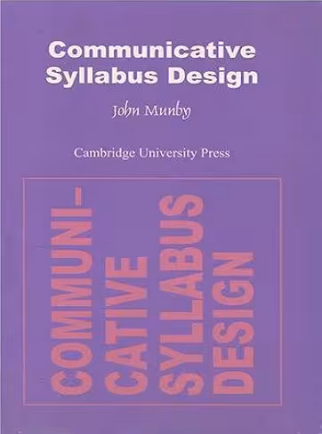 Communicative Syllabus Design