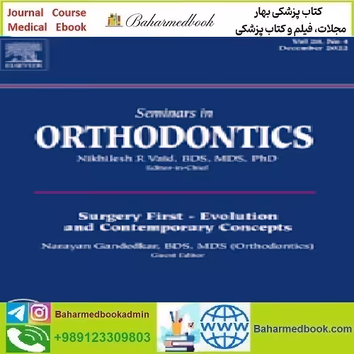 Seminars in Orthodontics Volume 28 Issue 1 to 4 2022 TRUE PD