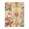 ملحفه آدنو مدل گلپری کد IR102 دونفره سایز 180x200 سانتی متر