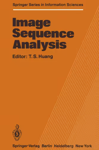 خرید و دانلود نسخه کامل کتاب Image Sequence Analysis