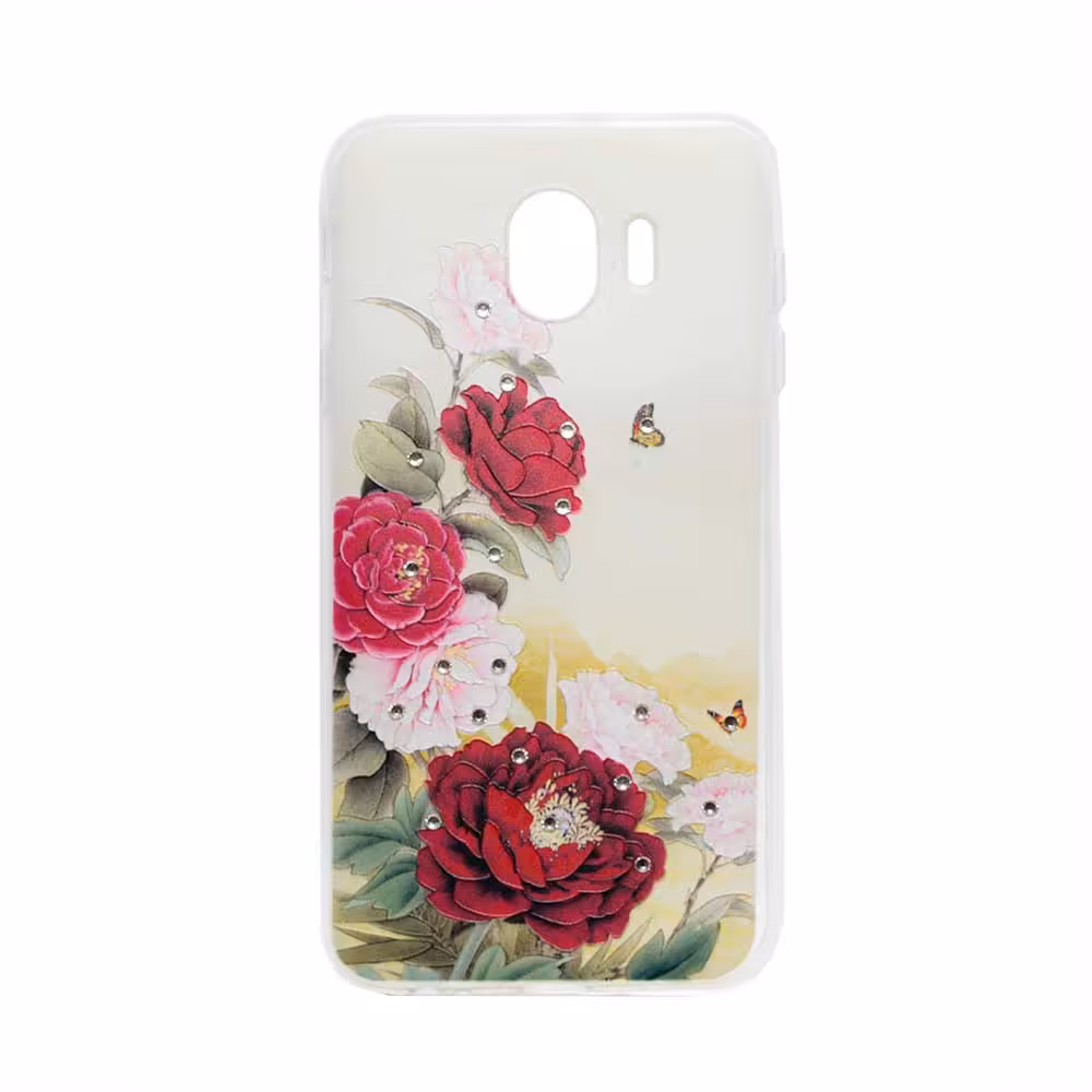 کاور مدل Rose کد Tika مناسب برای گوشی موبایل سامسونگ Galaxy J4
