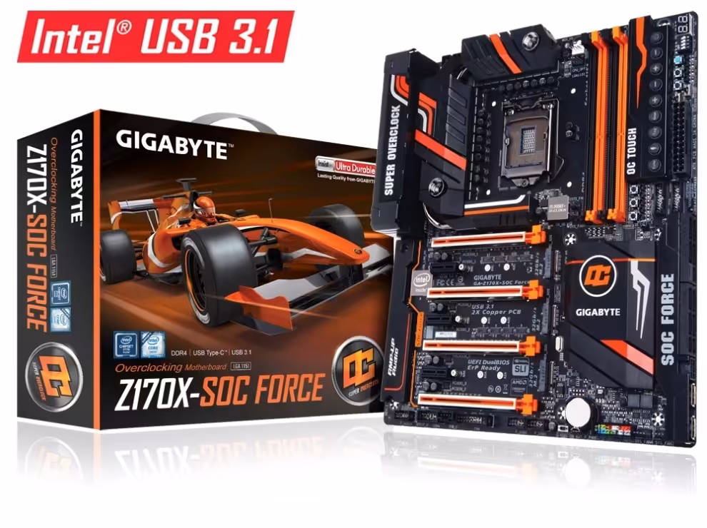 مادربرد گیگابایت Z170X SOC FORCE