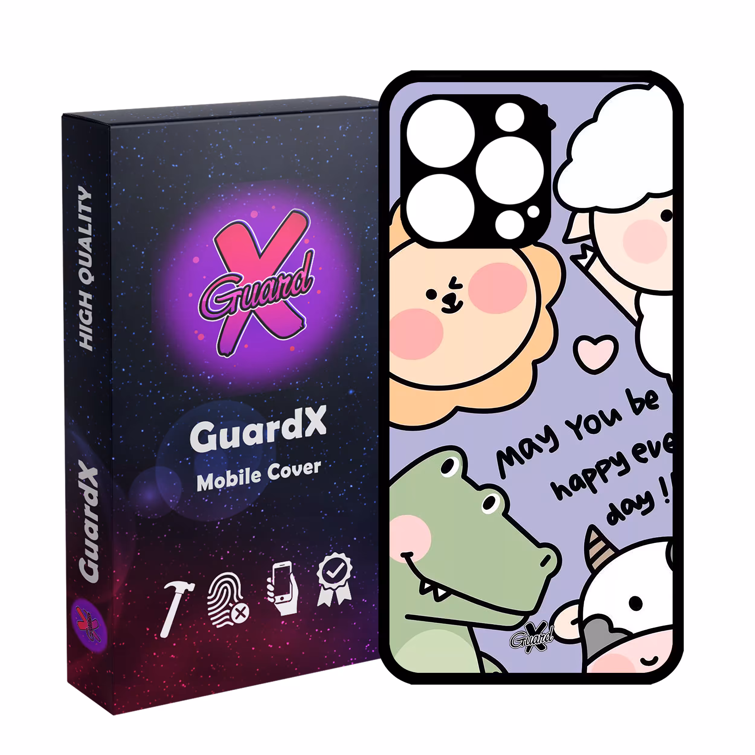 کاور گارد ایکس طرح Cute مدل Glass10567 مناسب برای گوشی موبایل اپل iPhone 13 Pro