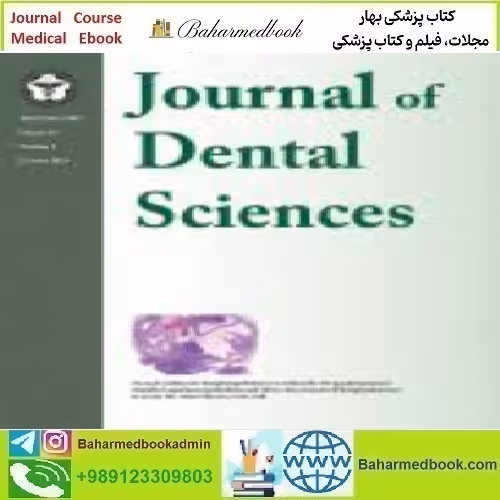 Journal of Dental Sciences Volume 18 Issue 1 to 4 2023 T