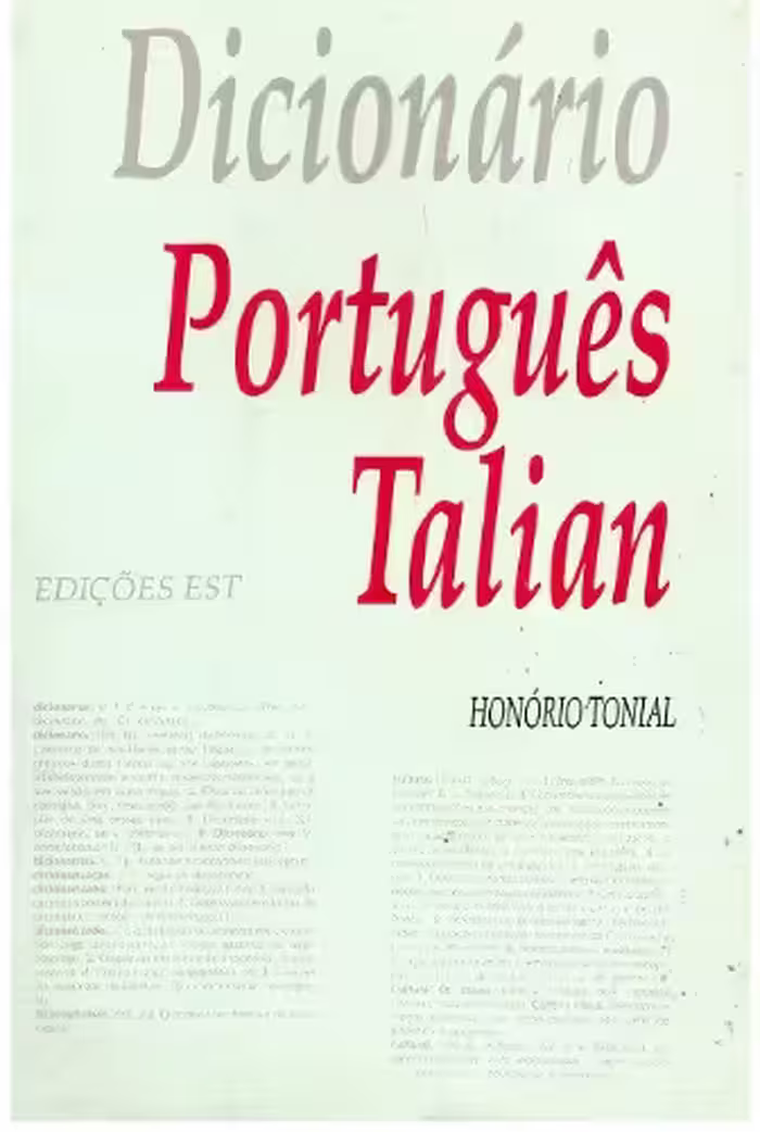 خرید و دانلود نسخه کامل کتاب Dicionário Português-Talian