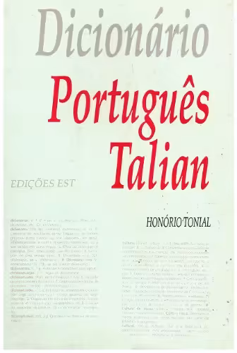 خرید و دانلود نسخه کامل کتاب Dicionário Português-Talian