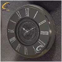 ساعت دیواری اورجینال آرتمیس آلیاژ فلزی تیتانیوم| کد رفرنس 90045، مدل: 2044Titanium Silver