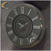 ساعت دیواری اورجینال آرتمیس آلیاژ فلزی تیتانیوم| کد رفرنس 90045، مدل: 2044Titanium Silver