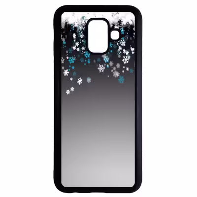 کاور طرح برف کد 6802 مناسب برای گوشی موبایل سامسونگ Galaxy j6