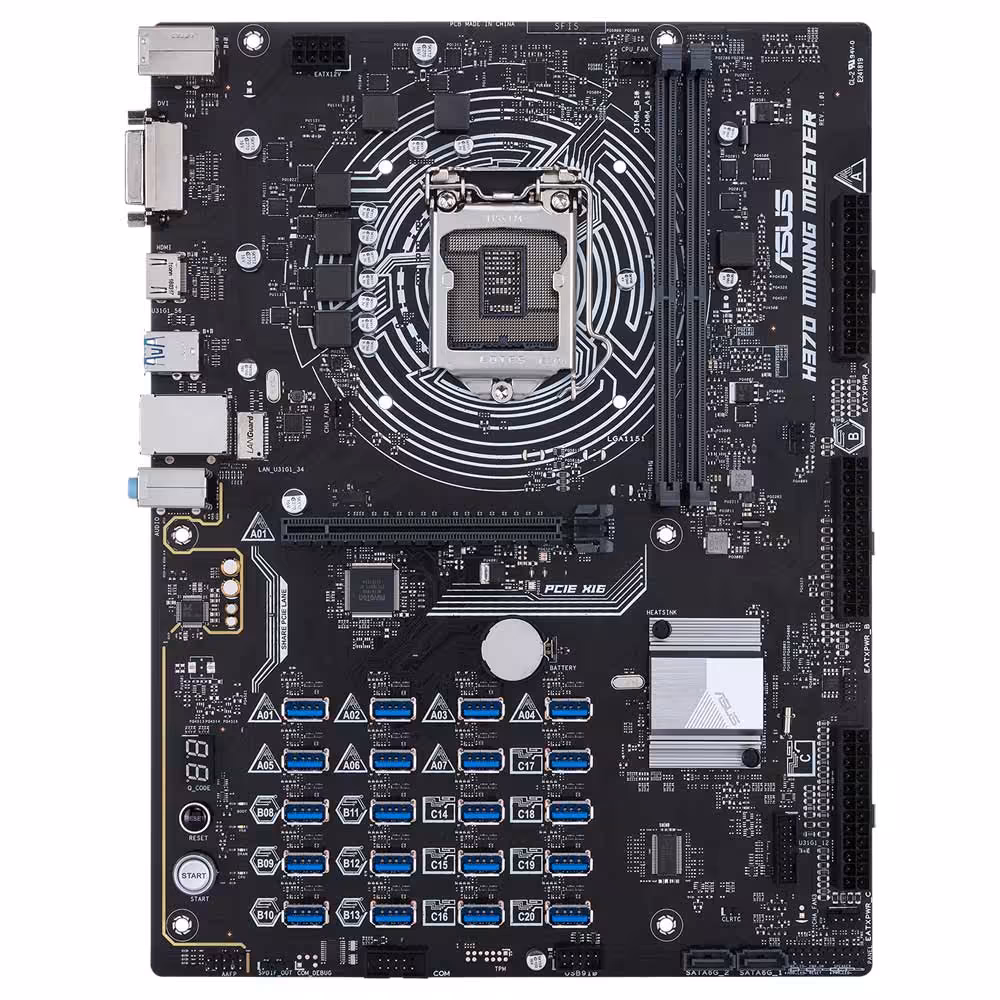 مادربرد ایسوس مدل H370 MINING MASTER