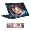 استیکر لپ تاپ توییجین و موییجین طرح Space کد 136 مناسب برای لپ تاپ 15.6 اینچ به همراه برچسب حروف فارسی کیبورد 