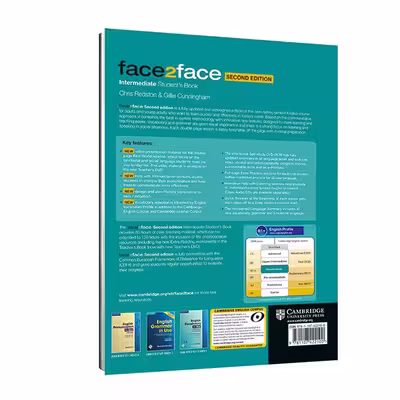 کتاب Face2Face 2nd intermediate اثر Gillie Cunningham انتشارات کمبریج