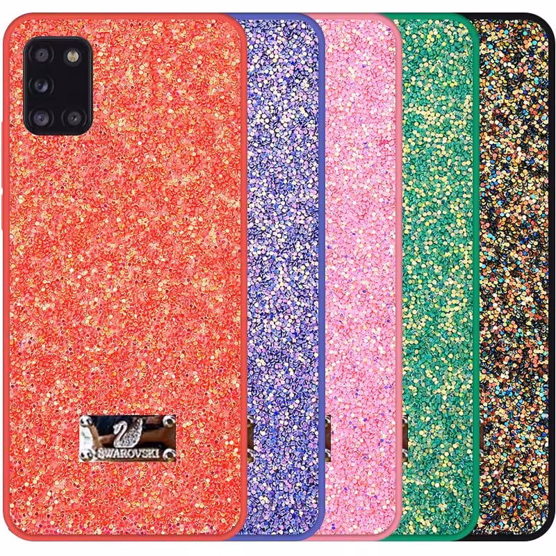 قاب سواروسکی دخترانه گوشی سامسونگ Samsung A31 مدل KDOO