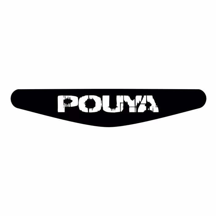 برچسب لایت بار دسته پلی استیشن 4 ونسونی طرح POUYA