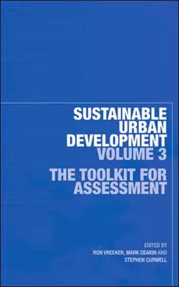 󾕇 دانلود کتاب Sustainable Urban Development Volume 3 - دانلود کتاب های دانشگاهی