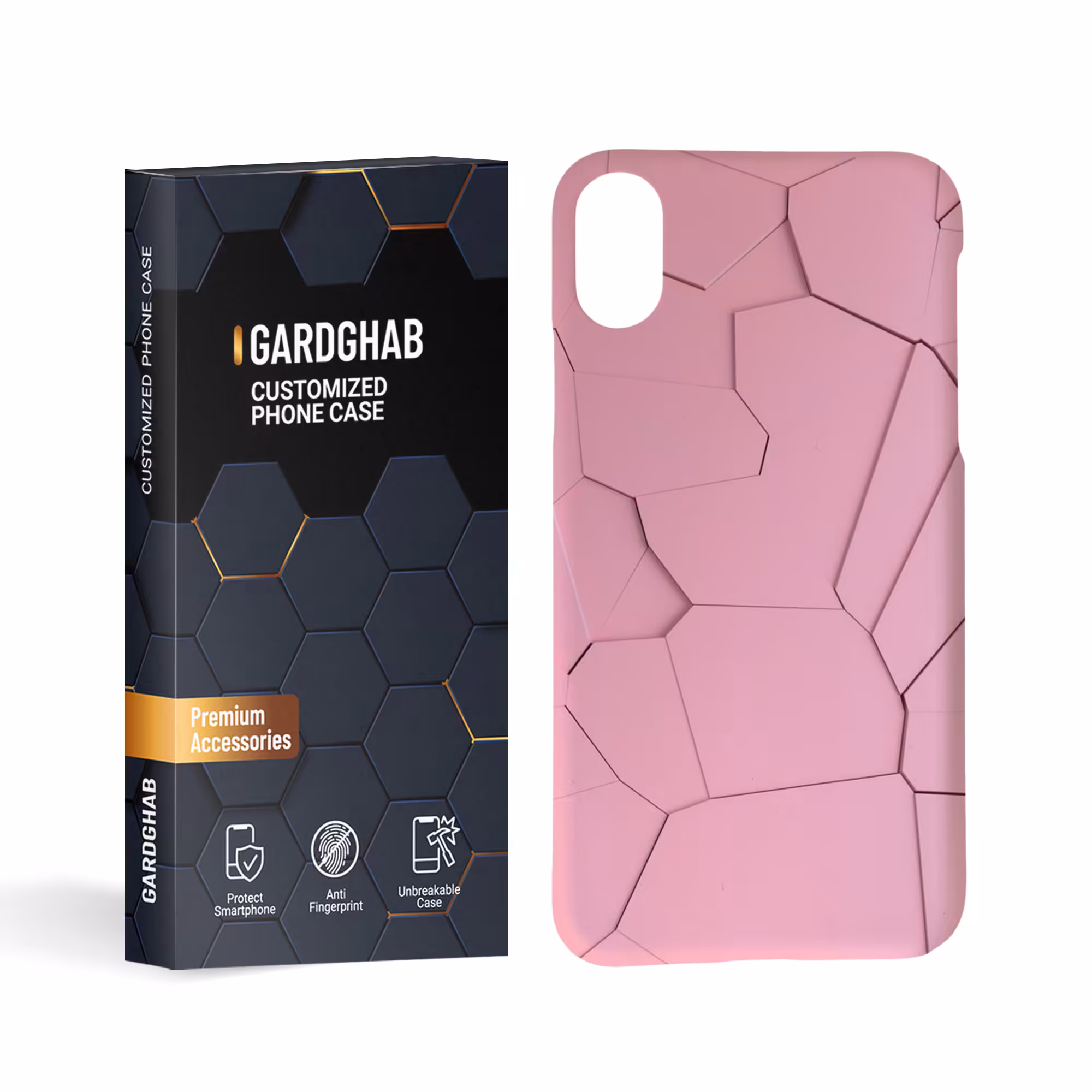 کاور گارد قاب مدل ساده مناسب برای گوشی موبایل اپل iphone x/xs