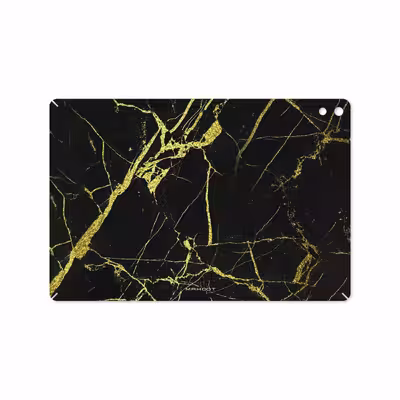 برچسب پوششی ماهوت مدل Graphite-Gold-Marble مناسب برای تبلت اچ تی سی Nexus 9 2014