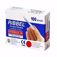 تیغ جراحی و تیغ حجامت ریبل 15  فولاد ضد زنگ اصل