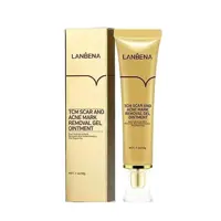 ژل ترمیم کننده اسکار و آکنه لنبنا مدل Tcm وزن 30 گرم