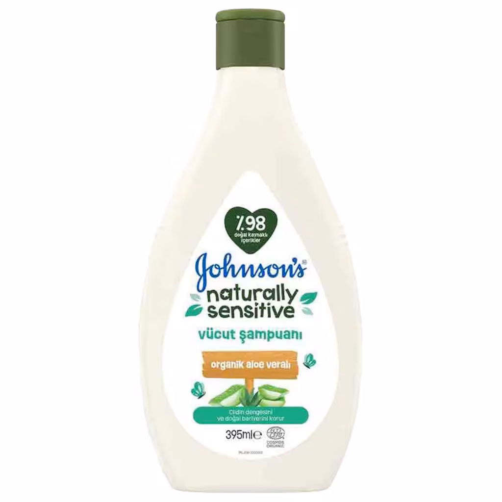 شامپو بدن Naturally Sensitive ارگانیک جانسون Johnsons