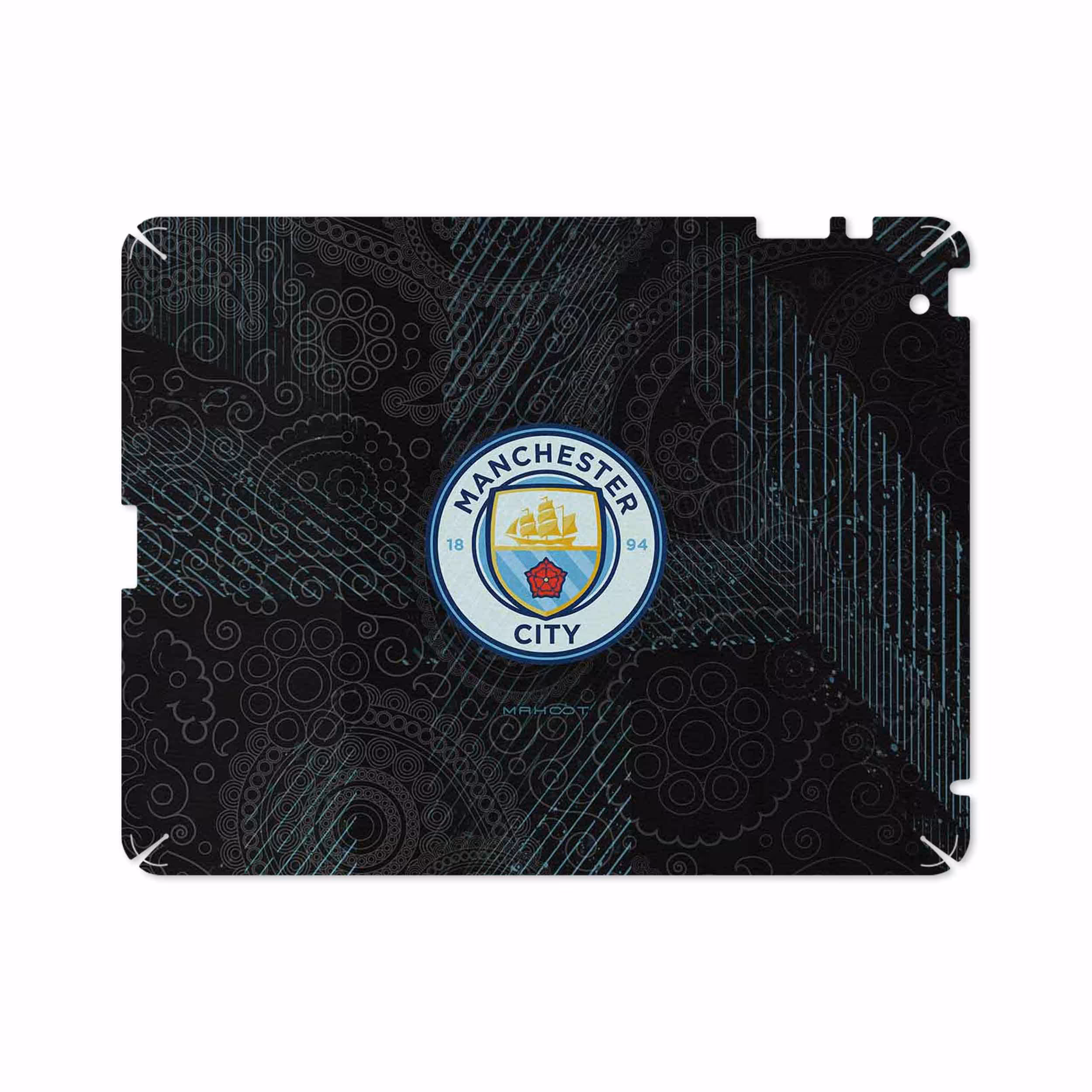 برچسب پوششی ماهوت مدل Manchester-City مناسب برای تبلت اپل iPad 2 2011 A1397