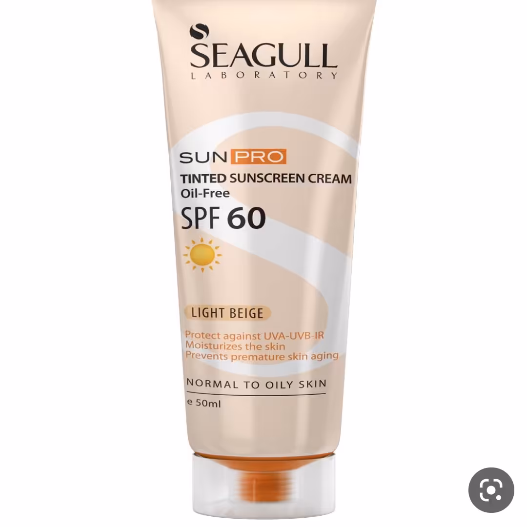 کرم ضد آفتاب سی گل مدل Sunpro SPF60 بژ روشن