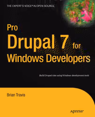 خرید و دانلود نسخه کامل کتاب Pro Drupal 7 for Windows Developers