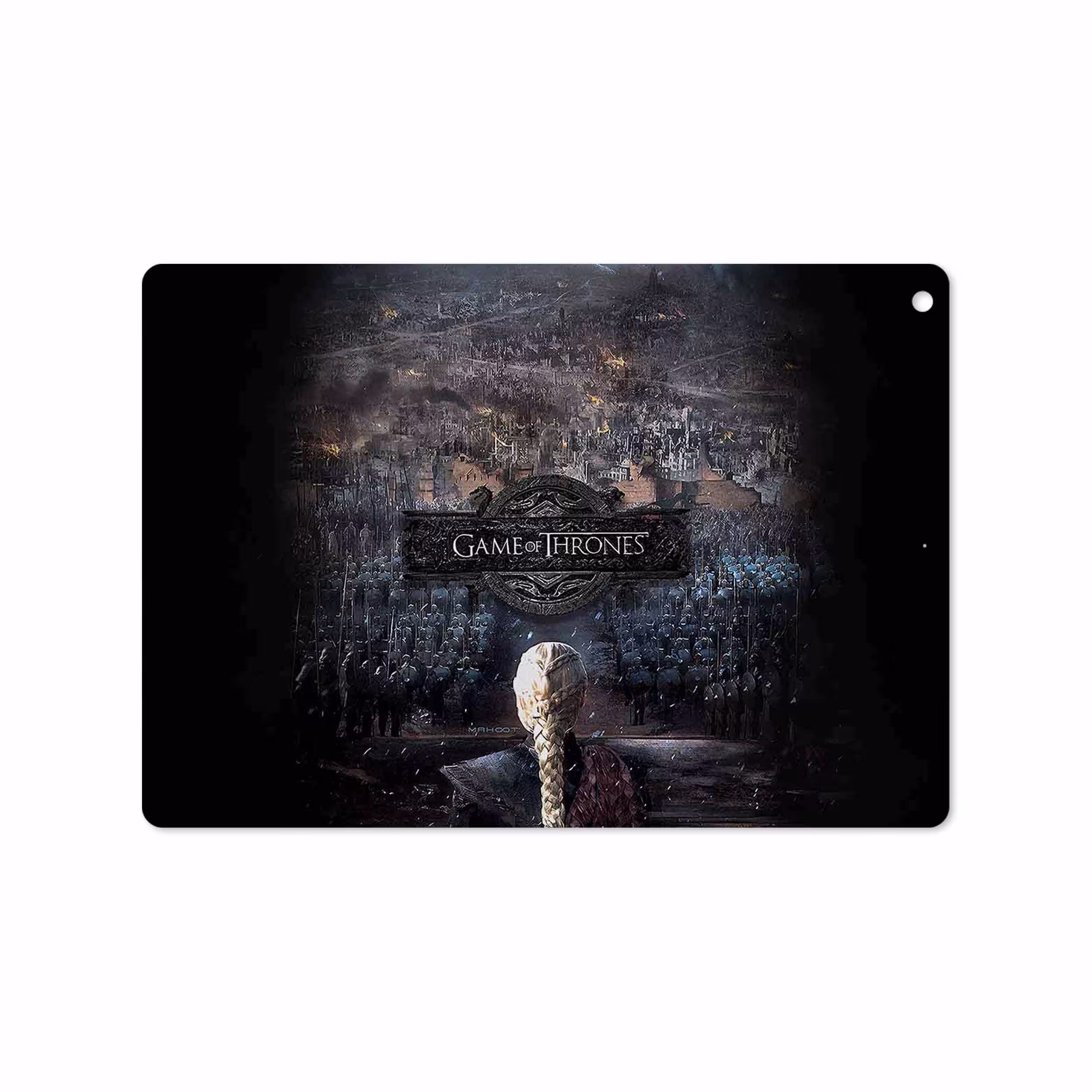 برچسب پوششی ماهوت مدل Game of Thrones مناسب برای تبلت اپل iPad 9.7 (GEN 5) 2017 A1823