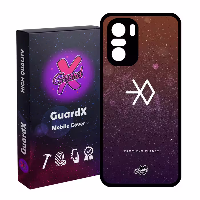 کاور گارد ایکس طرح Exo مدل Glass10021 مناسب برای گوشی موبایل شیائومی Poco F3/MI 11X/MI 11X Pro/Redmi K40/K40 Pro