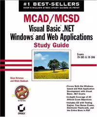 خرید و دانلود نسخه کامل کتاب MCAD/MCSD: Visual Basic .NET Windows and Web Applications Study Guide
