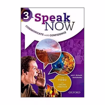 کتاب Speak Now اثر Jack C.Richards &amp; David Bohlke انتشارات آکسفورد 4جلدی