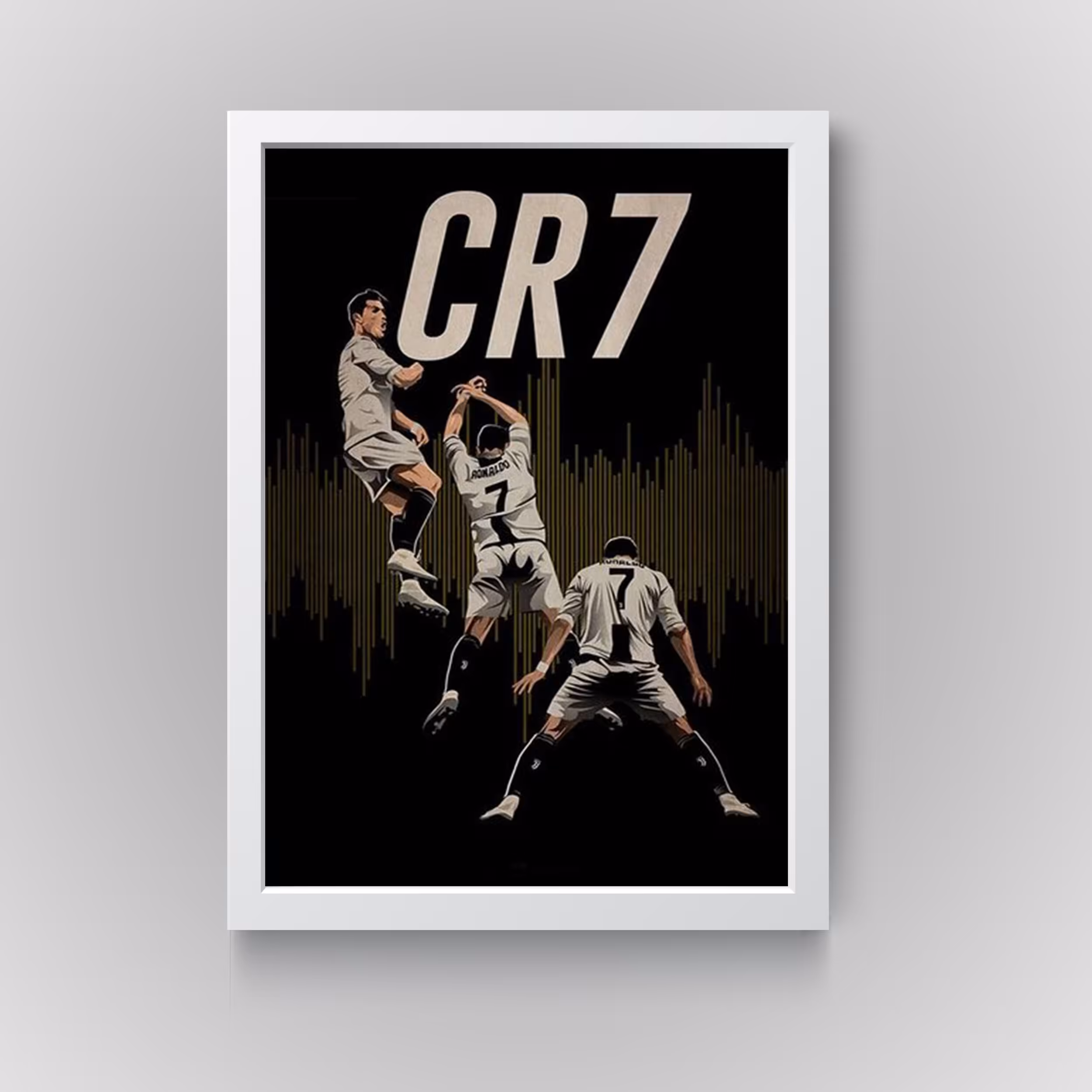 تابلو مدل دکوراتیو رونالدو CR7کدN252