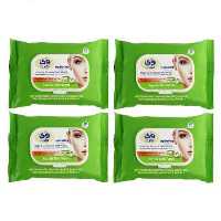 دستمال مرطوب وی کر مدل Jojoba-Aloe Vera چهار بسته 20 عددی