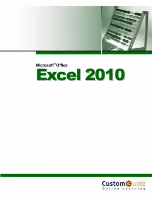 خرید و دانلود نسخه کامل کتاب CustomGuide. Microsoft Office Excel 2010