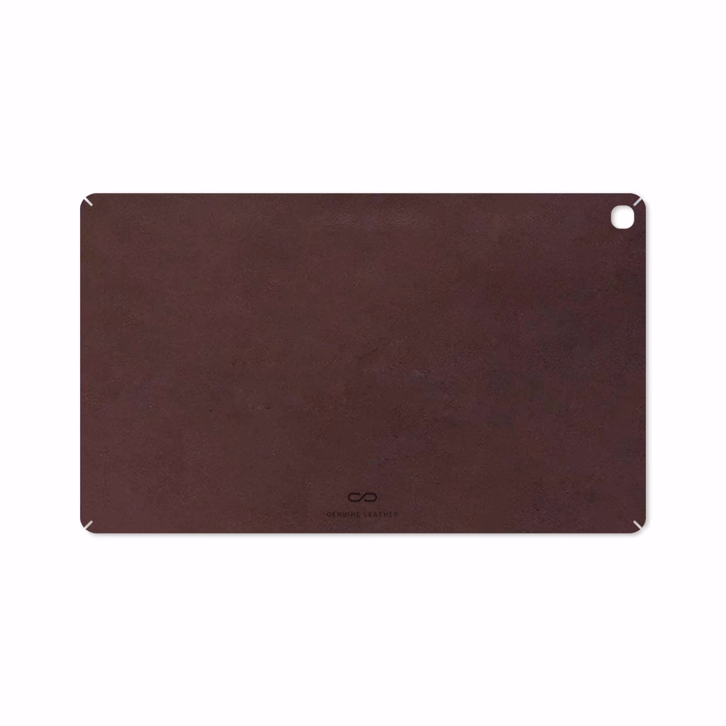 برچسب پوششی ماهوت مدل Matte-Dark-Brown-Leather مناسب برای تبلت سامسونگ Galaxy Tab A 10.1 2019 T515