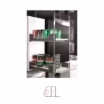 سوپر جا بطری ریلی اسلیم شیشه زیر صفحه دو طبقه 106mm با آرامبند
