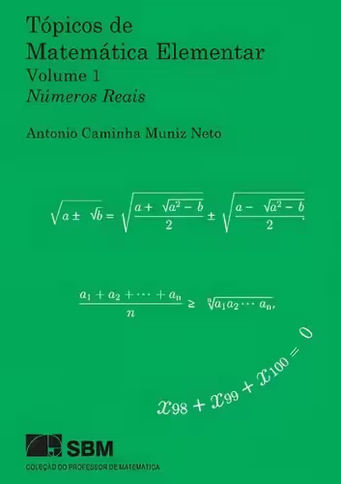 خرید و دانلود نسخه کامل کتاب Tópicos de Matemática Elementar: Números Reais