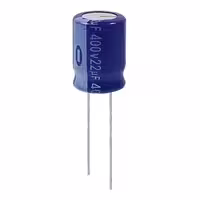 خازن الکترولیت 22 میکروفاراد 400 ولت آکسبوم مدل TEC 22400