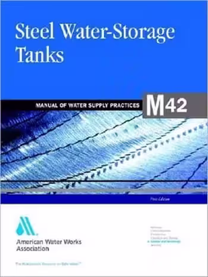 󾕇 AWWA Manual M42, Steel Water-Storage Tanks, 1998 - دانلود کتاب های دانشگاهی