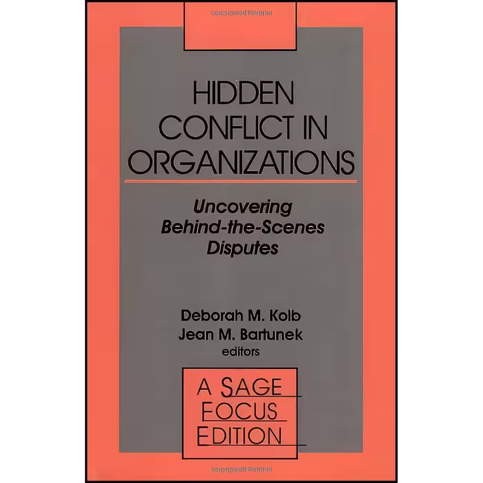 کتاب زبان اصلی Hidden Conflict In Organizations
