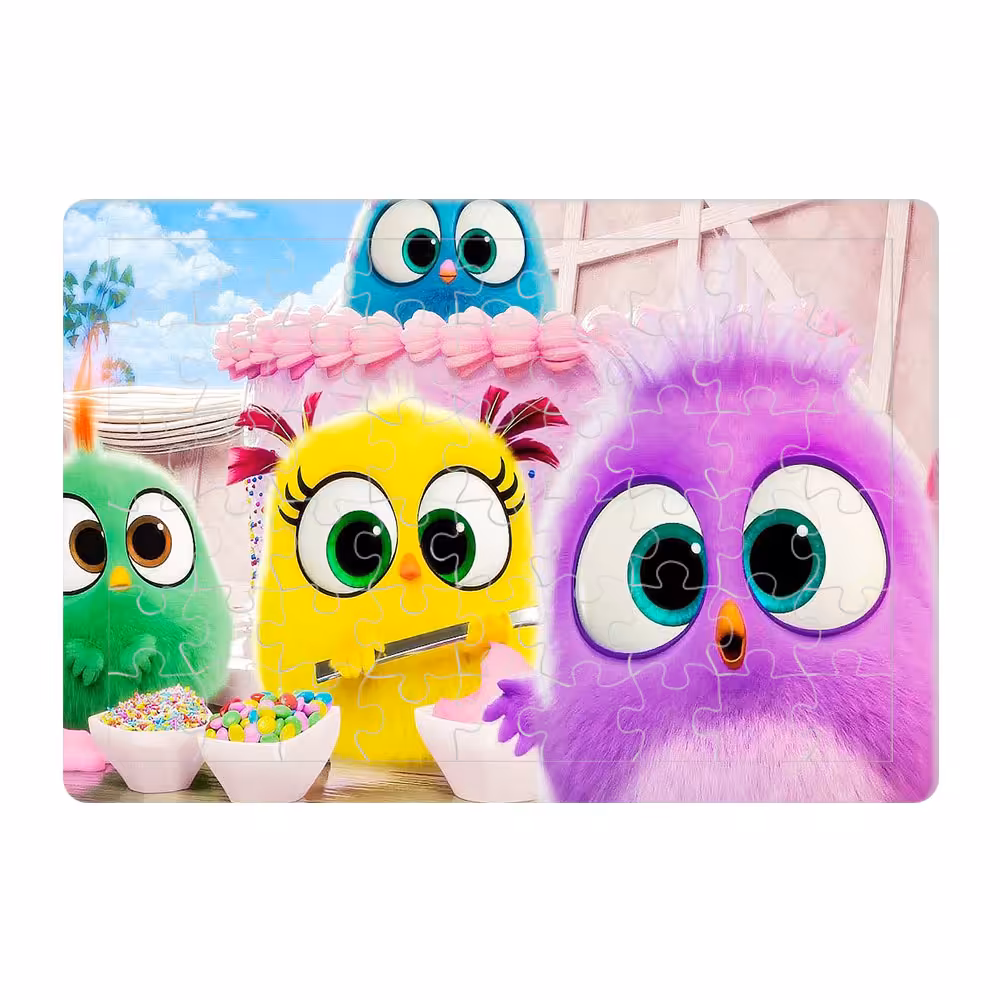 پازل 54 تکه طرح Angry Birds مدل P180