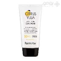 کرم ضد آفتاب احیا کننده فارم استی مدل CITRUS YUJA وزن 70 گرم